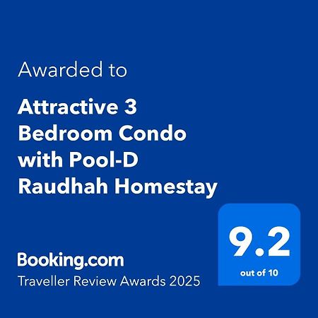 Attractive 3 Bedroom Condo With Pool-D Raudhah Homestay Kajang Esterno foto